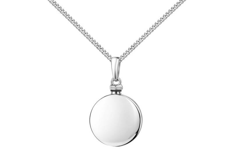 JEVELION Kette mit Anhänger Ascheschmuck Anhänger für Asche und kleine Andenken zum Befüllen (Aschekette, für Damen und Mädchen), Urnenanhänger mit Kette Sterlingsilber - Länge wählbar 36 - 70 cm von JEVELION