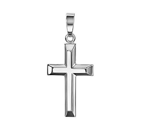 JEVELION Silber Anhänger-Kreuz Silberkreuz für Damen, als Kettenanhänger 925 Silber. von JEVELION