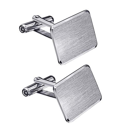 Silber Manschettenknöpfe Herren 925 Silber für ein perfektes luxuriöses Business-Outfit von JEVELION