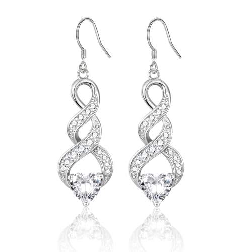 Ohrringe Silber 925 Hängend Twisted Stripe Ohrstecker für Damen Geschenke Ohrringe Silber 925 Hängend Twisted Stripe Ohrstecker für Damen Geschenke von JEWAB