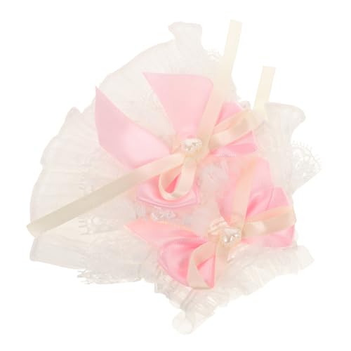 JEWEDECO Manschetten Mit Floraler Spitze Für Damen Anbringbare Und Abnehmbare Ärmel Für Das Hochzeitskleid von JEWEDECO