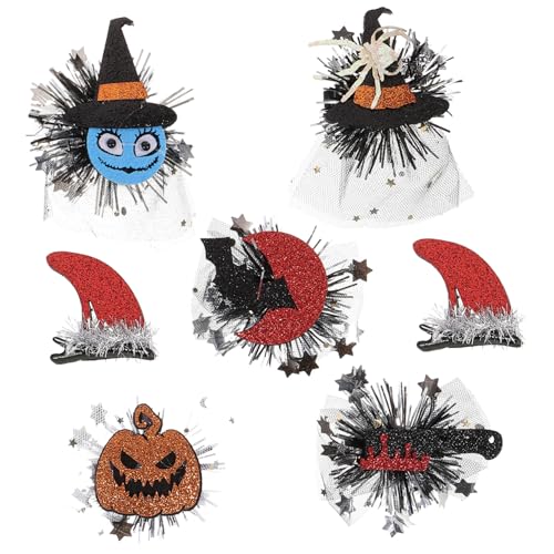 JEWEDECO 1 Set Halloween Accessoires Für Teenager Haarschmuck Für Frauen Deko Haaraufsatz Halloween Haarnadeln Cosplay Haarnadeln Feiertags Haarspangen Halloween Haarspangen von JEWEDECO