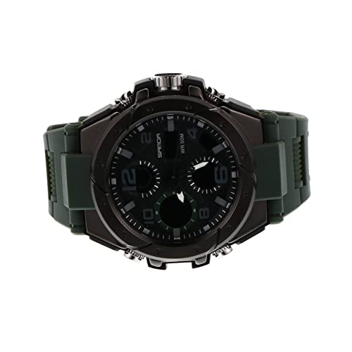 JEWEDECO 1 Stück Herren Armbanduhr wasserdichte Quarzuhr Elektronik Uhr mit Luminous Funktion für Freizeit und Sport Komfortabel und Langlebig von JEWEDECO