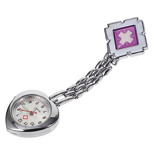 JEWEDECO 1stück Kreative Clip Taschenuhr Für Langlebig Brustuhr Im Herzdesign Für Ärzte Und Pflegepersonal Elegant Und Praktisch Farboption JEWEDECO 1stück Kreative Clip Taschenuhr Für Langlebig Brustuhr Im Herzdesign Für Ärzte Und Pflegepersonal Elegant Und Praktisch Farboption von JEWEDECO