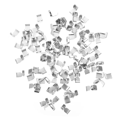 JEWEDECO 100 Stück Teiliges Lace Locks aus Rostfreiem Langlebige Schnürsenkel Clips Praktische Schuhzubehör für Sportschuhe Herren und Damen Einfach zu Fixieren Rostfrei Kompakt und von JEWEDECO