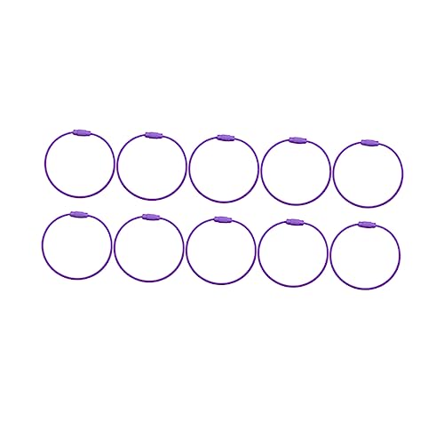 JEWEDECO Metall Schlüsselanhänger Ring Langlebige Eisen Teile Leicht Und Robust Einfache Montage Für Schlüssel von JEWEDECO