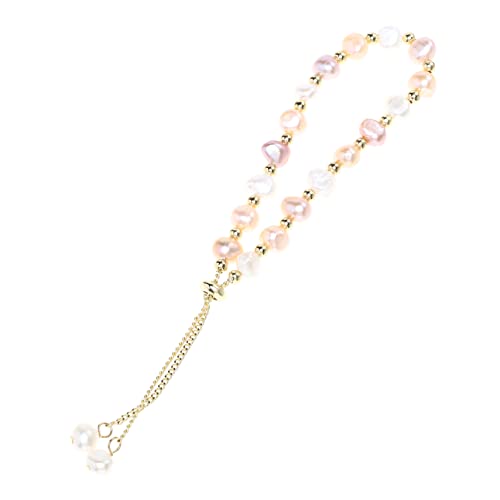 JEWEDECO Armreif für Damen Perlenschmuck für Frauen elegantes Design für Anlässe von JEWEDECO