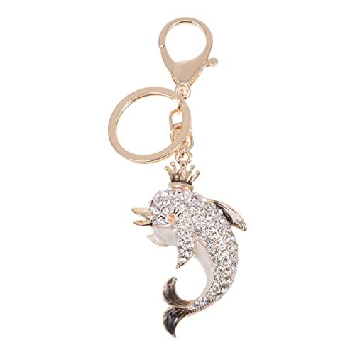 JEWEDECO Eleganter Delphin- Aus Metall Segelschlüssel Delphin Hängendes Für Mädchen von JEWEDECO
