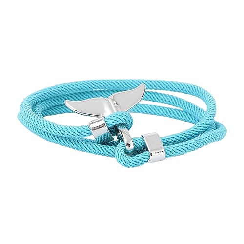 JEWEDECO 1stk Walschwanz-armband Armbänder Für Paare Handverzierung Unvergänglich Armbänder Wale Männer Armreifen Paar Handring Linie Armband Surfer Ornament Blue Kieselgel JEWEDECO 1stk Walschwanz-armband Armbänder Für Paare Handverzierung Unvergänglich Armbänder Wale Männer Armreifen Paar Handring Linie Armband Surfer Ornament Blue Kieselgel von JEWEDECO