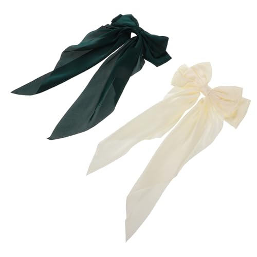 JEWEDECO 2stücke Große Haarspangen Für Damen Elegante Haarschmuck-accessoires Mit Großem Bogen Für Jeden Anlass Bunten Farben Leicht Und Kompakt Einfach Anzuwenden von JEWEDECO
