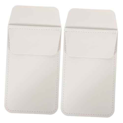 JEWEDECO 2 Stück PU Leder Stifttasche Multifunktionaler Tragbarer Stiftehalter für Krankenschwestern und Ärzte Robustes Leicht zu Reinigendes Material Praktisches Federmäppchen für von JEWEDECO