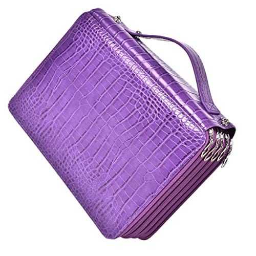 JEWEDECO Großer Kunst-stiftbeutel Für Zeichnungen Fächer Langlebig Und Praktisch Für Schüler Einfach Zu Reinigen Farbton Perfekter Begleiter Für Schulstart von JEWEDECO