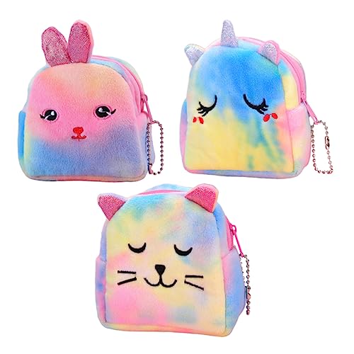 JEWEDECO 3stücke Teiliges Junge Mädchen Geldbörse Aus Einhorn Münzbeutel Mit Reißverschluss Für Mädchen Für Schule Partys Und Freizeitaktivitäten von JEWEDECO