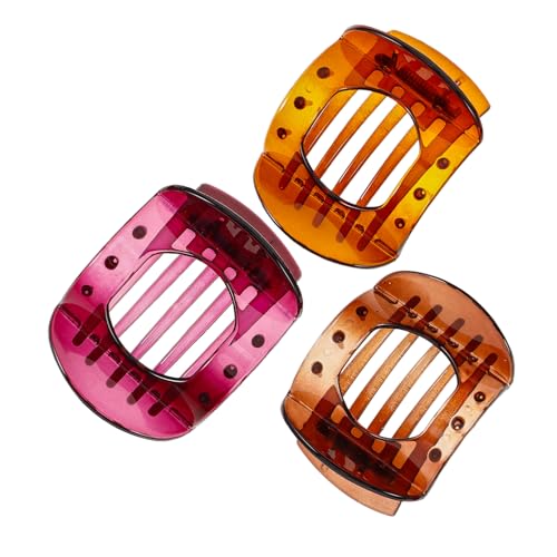 JEWEDECO Haarspangen 3-teilige Damen-haarnadel Für Dickes Haar Stilvolle Haarnadel Mit Innenzähnen Einfach Zu Outfits JEWEDECO Haarspangen 3-teilige Damen-haarnadel Für Dickes Haar Stilvolle Haarnadel Mit Innenzähnen Einfach Zu Outfits von JEWEDECO