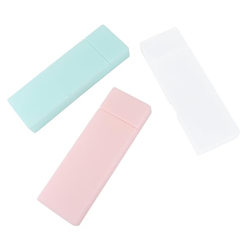 JEWEDECO Federmäppchen Bleistift-Aufbewahrungstasche 3-teiliges Set Durchscheinender Schreibwarenhalter Für Digitale Produkte Kosmetik JEWEDECO Federmäppchen Bleistift-Aufbewahrungstasche 3-teiliges Set Durchscheinender Schreibwarenhalter Für Digitale Produkte Kosmetik von JEWEDECO