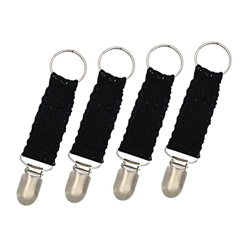 JEWEDECO 4stücke Hutklammern Für Reisen Tragbare Hutclips Aus Spitze Multifunktionale Taschenklammern Für Handtaschen Und Rucksäcke von JEWEDECO