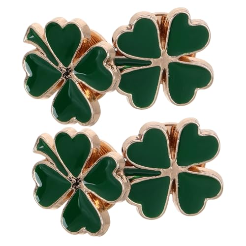 JEWEDECO 4Stücke Vintage Emaille Brosche für Damen Eleganter Modeschmuck für Patricks Day Vielseitiges Accessoire mit Exquisiter Handwerkskunst Detaillierter von JEWEDECO