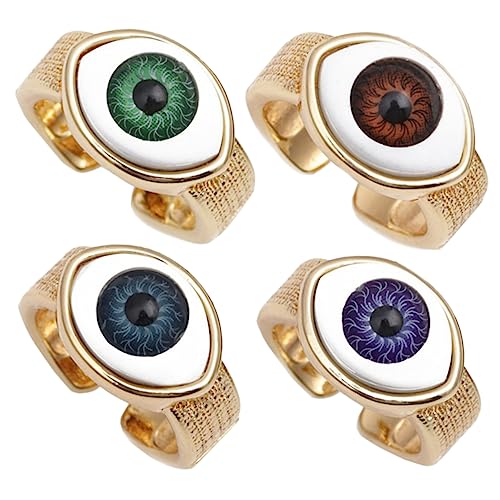 JEWEDECO Herren-gothic-schmuck Einzigartiger Böser Blick Modischer Offener Schmuck Für Männer Und Frauen JEWEDECO Herren-gothic-schmuck Einzigartiger Böser Blick Modischer Offener Schmuck Für Männer Und Frauen von JEWEDECO