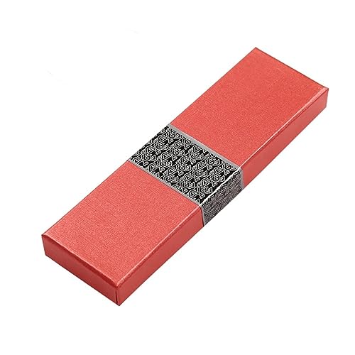 JEWEDECO Stifteetui Geschenkbox Aus Karton Mit Kissen Für Stifte Aufbewahrung Für Geburtstage Und Hochzeiten von JEWEDECO