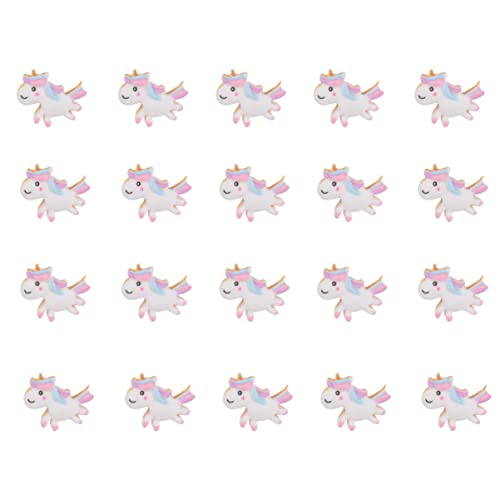 JEWEDECO 50stücke Cartoon-form Diy-zubehör Für Junge Mädchen Handgefertigte Brosche Haarseil-zubehör Aus Metall Verarbeitet Und Langlebig von JEWEDECO