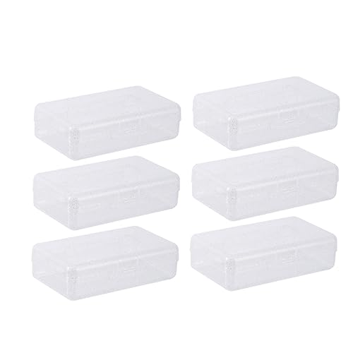 JEWEDECO 6 Stücke Stapelbare Schreibwaren Container Student Pencil Organizer Klarer Stift Fall JEWEDECO 6 Stücke Stapelbare Schreibwaren Container Student Pencil Organizer Klarer Stift Fall von JEWEDECO