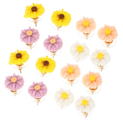 JEWEDECO 8 Paare Daisy Ohrringe für Frauen Ohrstecker Leicht Hypoallergen Teenager Besondere Anlässe Vielseitiger Ohrschmuck Zufälligen Farben Zufällige Farbe JEWEDECO 8 Paare Daisy Ohrringe für Frauen Ohrstecker Leicht Hypoallergen Teenager Besondere Anlässe Vielseitiger Ohrschmuck Zufälligen Farben Zufällige Farbe von JEWEDECO