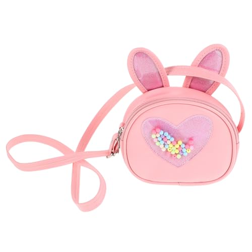 JEWEDECO Bunny Ear Umhängetasche Für Kleine Mädchen Süße Leicht Tragbare Crossbody Geldbörse Für Alltag Modisches Accessoire Für Junge Mädchen von JEWEDECO