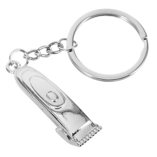 JEWEDECO Schlüsselanhänger mit Haarschneider für Herren Autoschlüsselanhänger für die Tasche von JEWEDECO