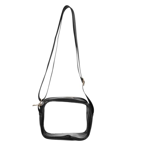 JEWEDECO Crossbody Umhängetasche Für Frauen Transparente Schultertasche Praktische Münzbörse Leicht Und Tragbar Für Reisen Und Veranstaltungen von JEWEDECO