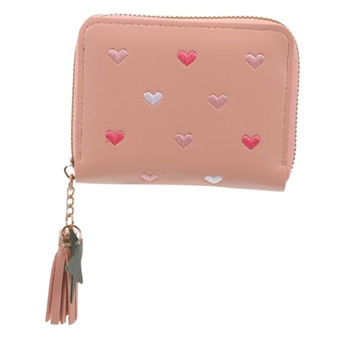 JEWEDECO Kleine Damen-geldbörse Aus Münztasche Mit Reißverschluss Kartenetui Praktisch Zum Einkaufen Und Reisen von JEWEDECO