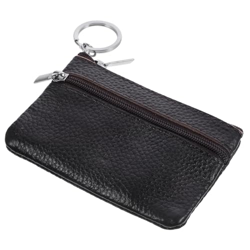 JEWEDECO Geldbörse Für Damen Mit Reißverschluss Kleine Münzbörse Schlüsselanhänger-geldbörse Münzgeldbörse Aus Kunstleder Kompakter Beutel Für Accessoires von JEWEDECO