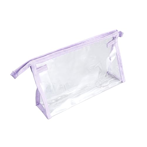 JEWEDECO Kleine Transparente Kosmetiktasche Für Damen Tragbare Aufbewahrung Für Toilettenartikel Und Make-up Für Reisen Und Camping JEWEDECO Kleine Transparente Kosmetiktasche Für Damen Tragbare Aufbewahrung Für Toilettenartikel Und Make-up Für Reisen Und Camping von JEWEDECO