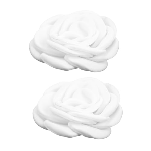 JEWEDECO Dekorativer Stoffblumen Schuhclip Abnehmbare Blütenform Schuhschnalle für Damen DIY Schuhdekoration Hochzeit Party Alltag Modischer Ersatz für Alte Schnallen von JEWEDECO