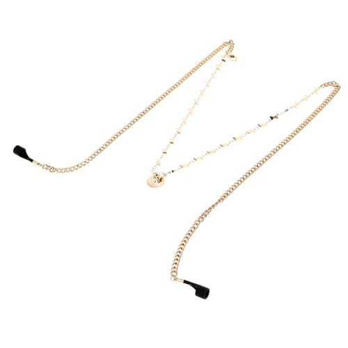 JEWEDECO Earphone Lost Necklace für Frauen Kette mit Doppelter Verwendung Langlebiges Rutschfest für Sport und Aktivitäten Schützt Ohrhörer vor Verlust von JEWEDECO