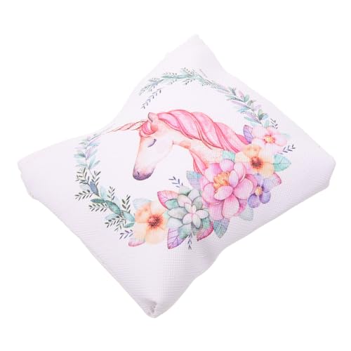 JEWEDECO Kleine Einhorn Geldbörse Für Damen Mädchen Mit Reißverschluss Tragbar Praktisch Für Alltag Reisen Strand von JEWEDECO