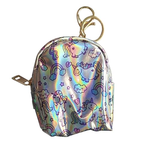 JEWEDECO Neuer Titel Für Produkt Könnte Wie Folgt Lauten Iridescence Mini Geldbörse Niedlicher Reißverschluss-münzbeutel Für Kleingeld Schlüssel Und Mehr Für Schule Und Alltag von JEWEDECO