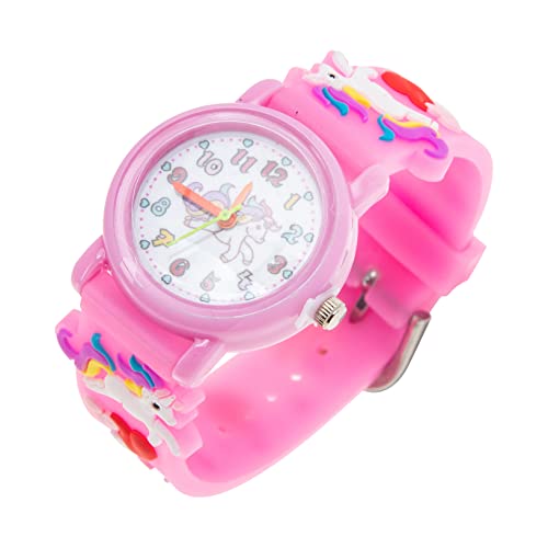 JEWEDECO Kinder Armbanduhr Einhorn Quarzuhr 3D Cartoon Design Verstellbar für Mädchen und Jungen JEWEDECO Kinder Armbanduhr Einhorn Quarzuhr 3D Cartoon Design Verstellbar für Mädchen und Jungen von JEWEDECO