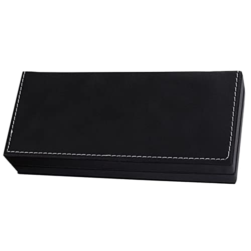 JEWEDECO Dekorativer Pu-Leder Stiftkasten Multifunktionale Aufbewahrungsbox Für Stifte Hochwertiger Füllfederhalter Organizer Für Büro Und Studium von JEWEDECO