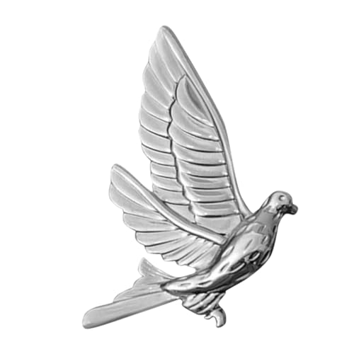 JEWEDECO Friedens Tauben Brosche Pin Anstecknadel für Kleidung Vielseitiges Accessoire für Anzüge Festliche Anlässe Kreative Dekoration für Frauen Männer von JEWEDECO