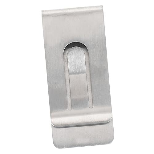 JEWEDECO Geldklammer Aus Titan Kartenklammer Tragbar Geldscheinklammer Schmal Kleine Geldklammer Für Bargeld Klammer Für Kreditkarten Geldaufbewahrungsklammer Aus Metall Kleiner Clip Für von JEWEDECO