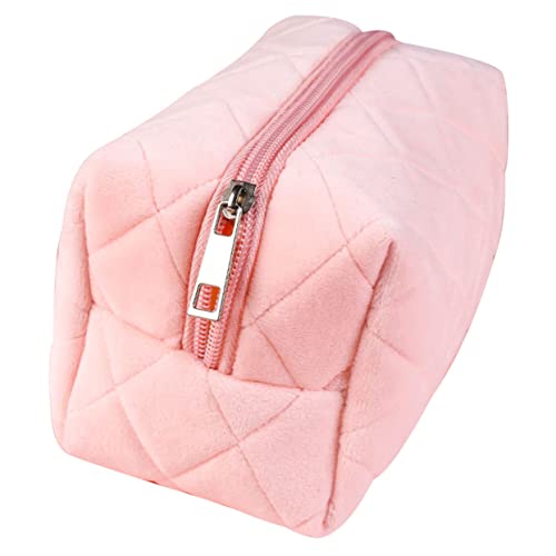 JEWEDECO Großer Federmäppchen Organizer Multifunktionale Kosmetiktasche Tragbarer Stiftaufbewahrungsbeutel Schlichtes Design Mädchen Schule Und Reisen von JEWEDECO