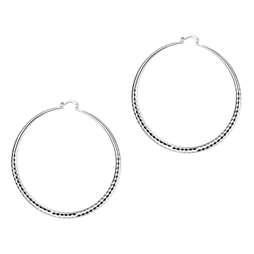 JEWEDECO Große Runde Vintage Ohrringe Damen Auffällige Baumelnde Creolen Hautfreundlich Langlebig Modisches Statement Geeignet für Frauen und Mädchen Geschenkidee zu Geburtstag und von JEWEDECO