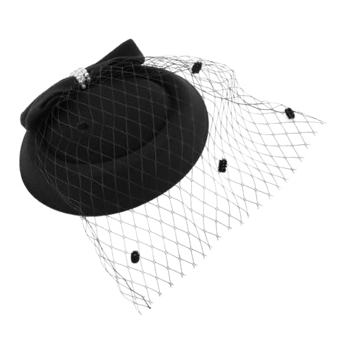 JEWEDECO Elegante Mehrschichtige Haarnadel Mit Schleife Einfarbig Französische Haarnadel Mit Schleife Für Party-kopfbedeckungen Für Frauen Und Mädchen von JEWEDECO