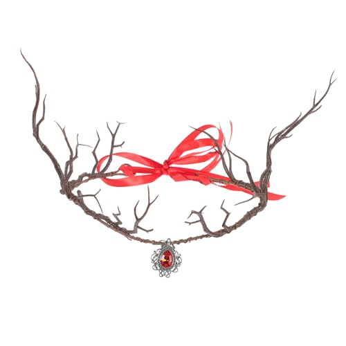 JEWEDECO Kronen-stirnband Für Frauen Mit Dekorativem Band Leichte Haaraccessoires Für Festivals Hochzeiten Und Besondere Anlässe Einzigartige Krone Für Kreative Fotos Und Stilvolle von JEWEDECO