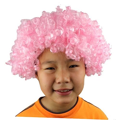 JEWEDECO Halloween Cosplay Perücke Explosion Haarschnitt Für Kostümparty Pinke Maske Geeignet Für Erwachsene Elastischem Design Atmungsaktiv Und Auffällig JEWEDECO Halloween Cosplay Perücke Explosion Haarschnitt Für Kostümparty Pinke Maske Geeignet Für Erwachsene Elastischem Design Atmungsaktiv Und Auffällig von JEWEDECO