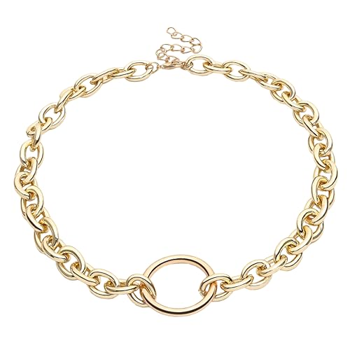 JEWEDECO Punk-halskette Mit Geometrischem Anhänger Für Damen Schlüsselbein-kette Aus Feinem Material Langlebig Und Modisch Für Jeden Anlass von JEWEDECO