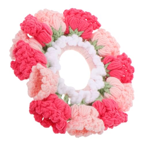 JEWEDECO Handgefertigtes Weiches Haargummi Aus Gehäkelter Für Haartypen Schonend Für Dünnes Haar Für Pferdeschwanz Und Dutt Für Mädchen Und Frauen von JEWEDECO