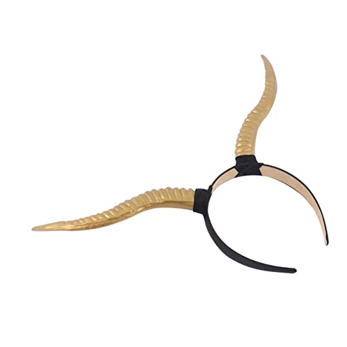 JEWEDECO Hörner Stirnband Aus Antilopenhorn Für Halloween Haarreif Gothic Kopfschmuck Haarschmuck Cosplay Party Requisit JEWEDECO Hörner Stirnband Aus Antilopenhorn Für Halloween Haarreif Gothic Kopfschmuck Haarschmuck Cosplay Party Requisit von JEWEDECO