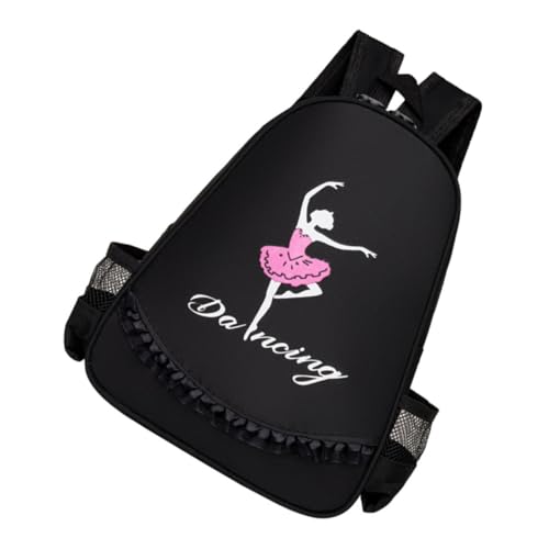 JEWEDECO Junge Mädchen Tanz Rucksack Für Mädchen Verstellbare Große Kapazität Für Ballet Und Schwimmunterricht Süßer Prinzessin Stil Mit Zufälliger Rockfarbe von JEWEDECO