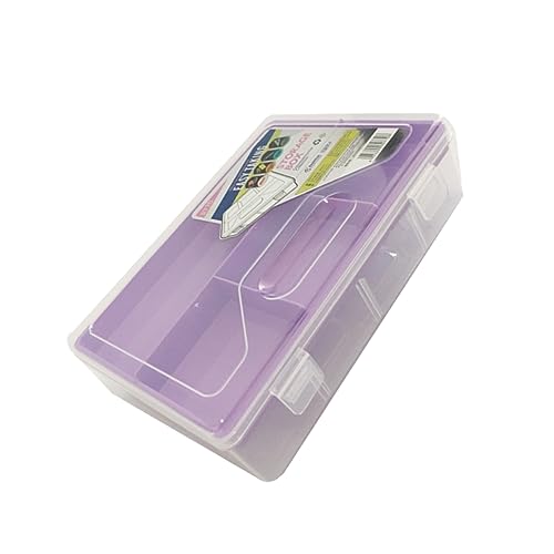 JEWEDECO Multifunktionale Doppelschichtige Aufbewahrungsbox Für Schreibwaren Großer Für Kunst Und Zeichentools Leicht Und Tragbar Für Büro Und Schule von JEWEDECO